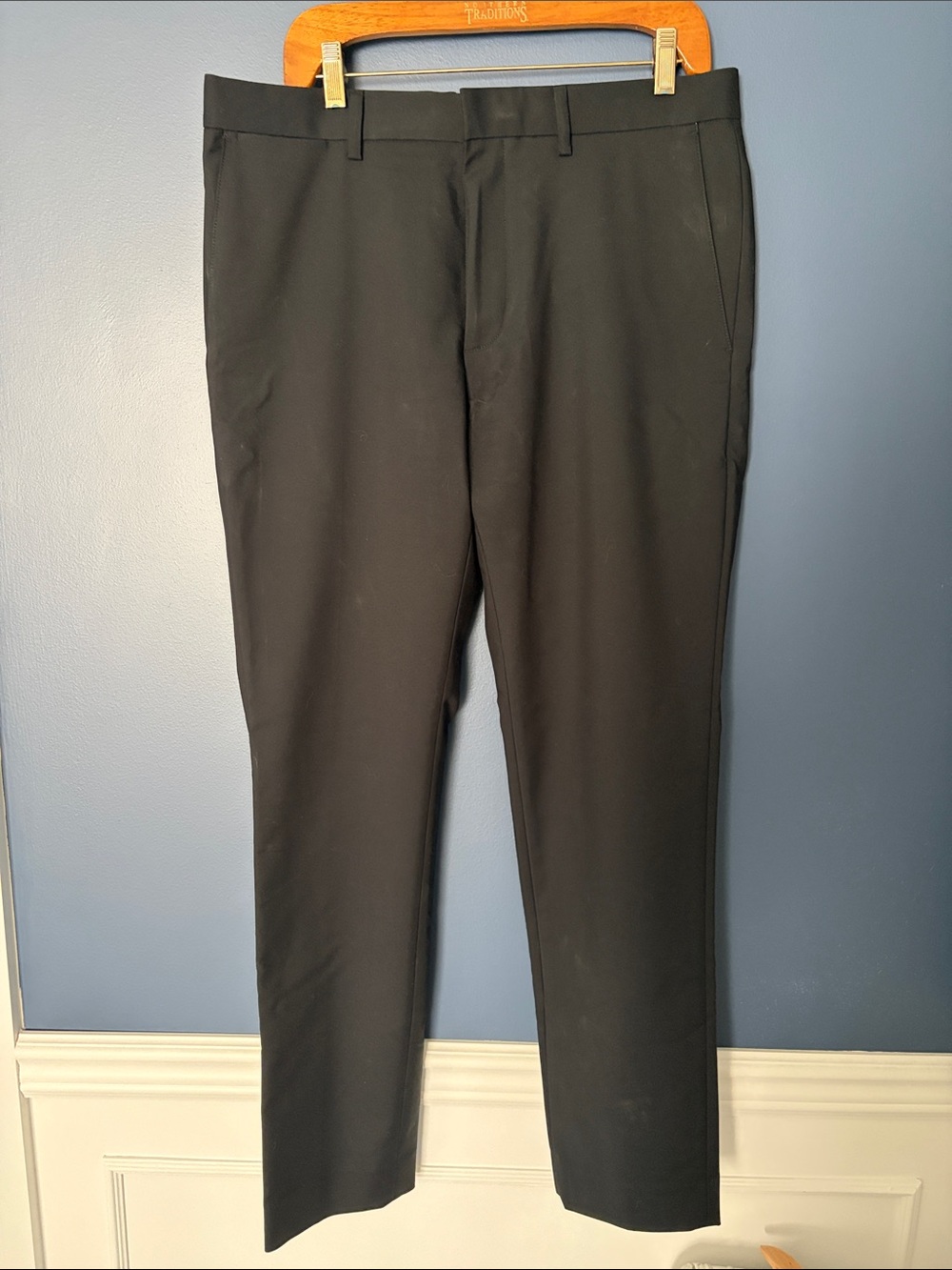 Club Monaco Black Tailored Dress Pants - Connor Pant